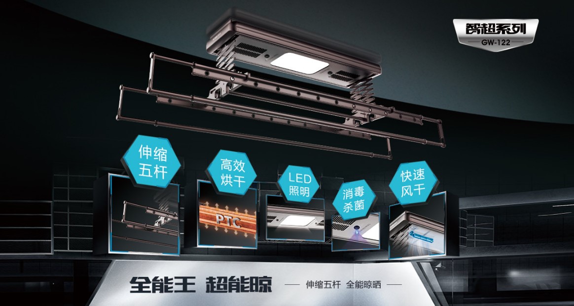 性價比最高的晾衣機？好太太智能晾衣機122系列太強了叭